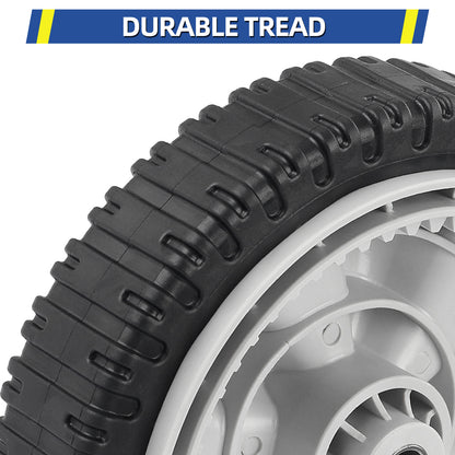 734-04581 634-0190A Lawn Mower Wheels, 8 Inch Wheels for MTD, Yard Man, Craftsman, Huskee, Yard Machines Self -Propelled Walk-Behind, 2 Pack