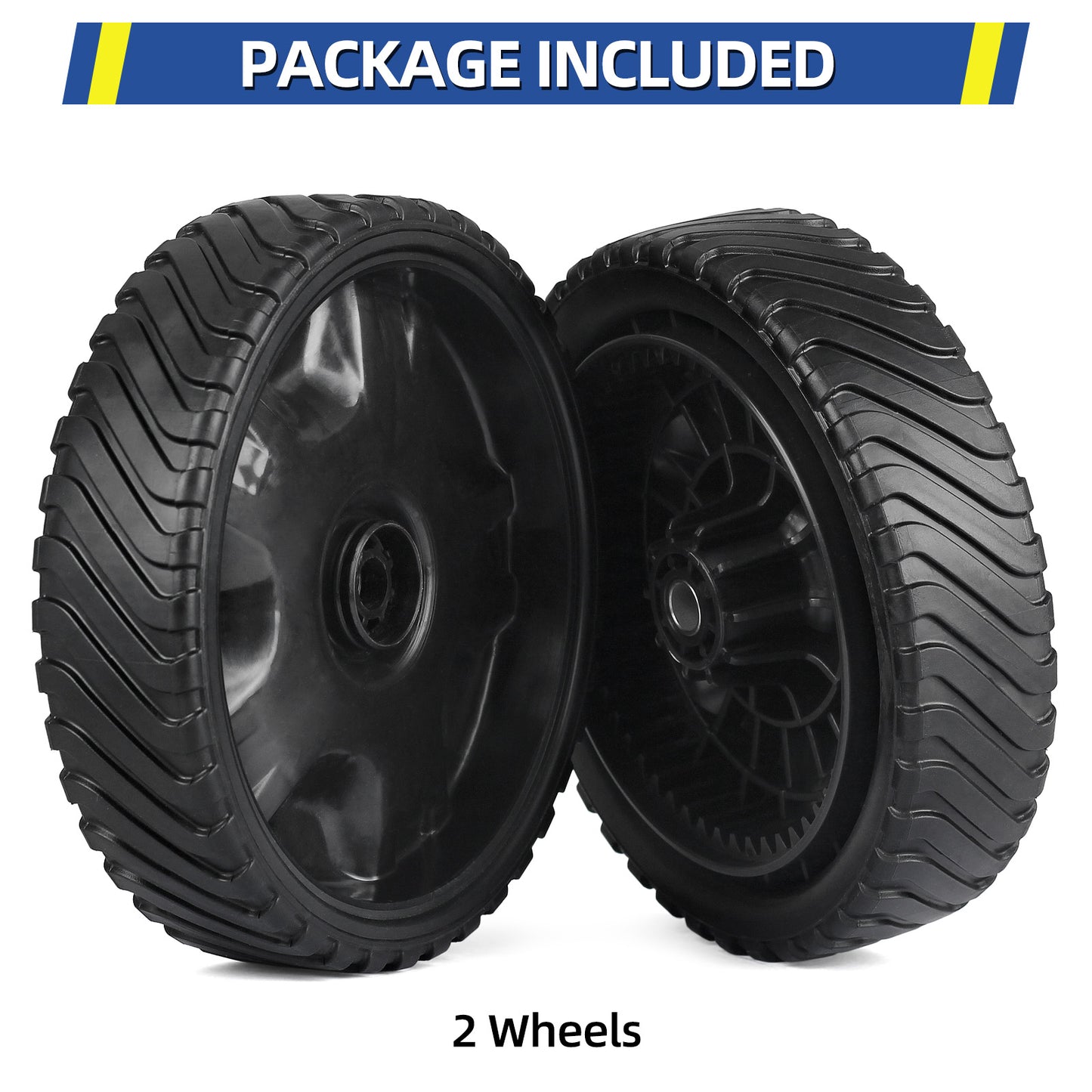 634-05039 Lawn Mower Wheels, 8 Inch Front Wheels for Troy-Bilt, Craftsman, TB200 TB210 TB220 TB230 TB270ES TB280ES, 2 Pack
