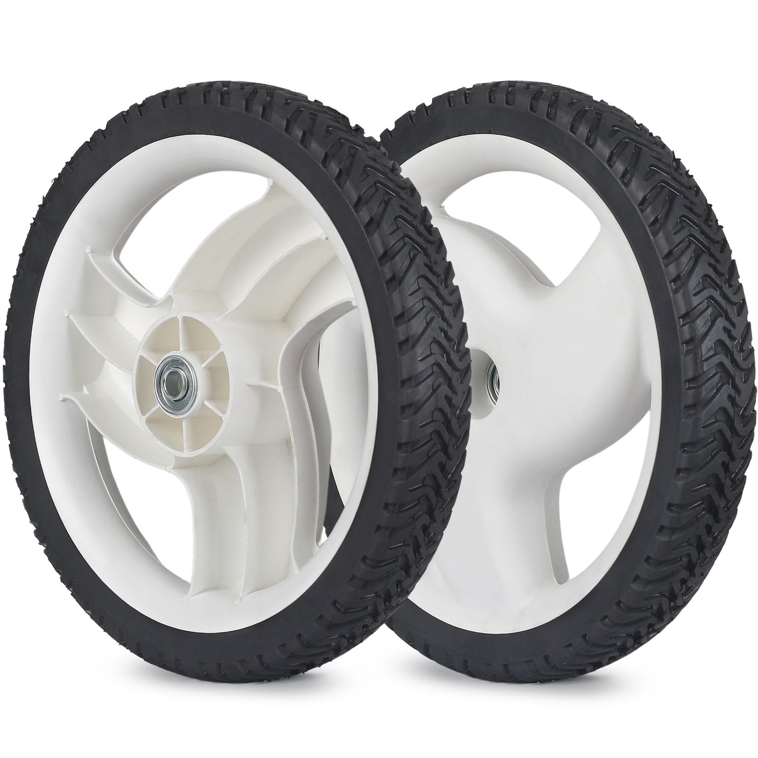 105-1816 Lawn Mower Wheels, 12 Inch Rear Wheels Fit for Toro 20012 20016 20019 Stens 205-268 Lawn Mower, Pack of 2
