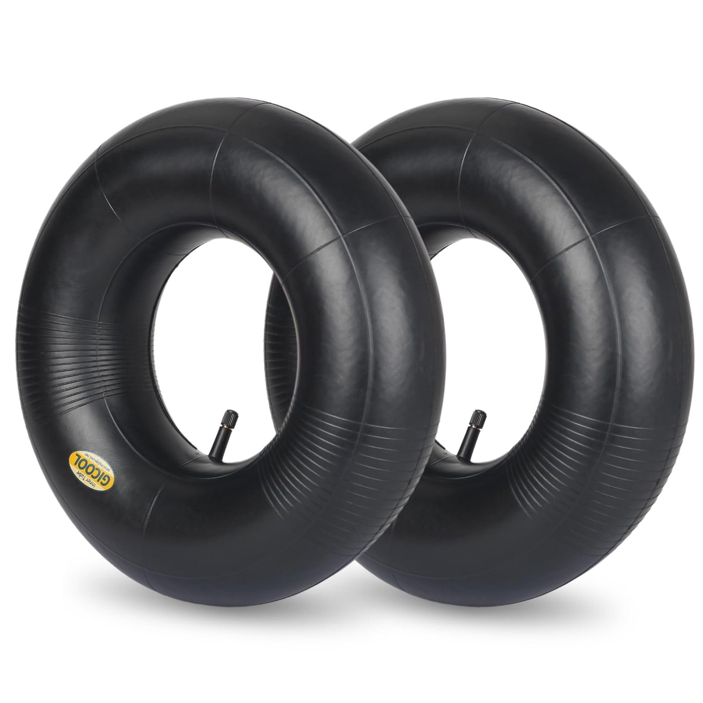 13x6.50-6 Inner Tube, 2 Pack with TR-13 Valve Stem, Heavy Duty, Universal Fit for Ride-on Mower, Razor Dirt Quad Lawn Mower, Yard Trailer, Go Kart, ATV, Yard Tractor, Snow Blower