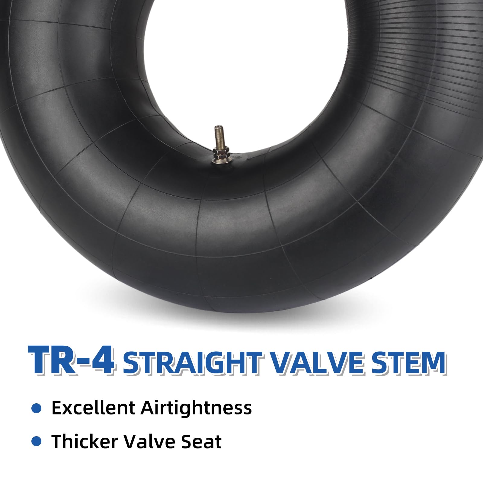 20x8.00-8 20x10.00-8 Inner Tubes, 2 Pack with TR4 Valve Stem, Heavy-Duty Replacement Tubes for Lawn Mowers, Tractors, Riding Mowers, Golf Carts, Scooters, Go Karts, Wagons, Garden Trailers